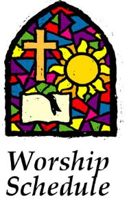 Worship Schedule