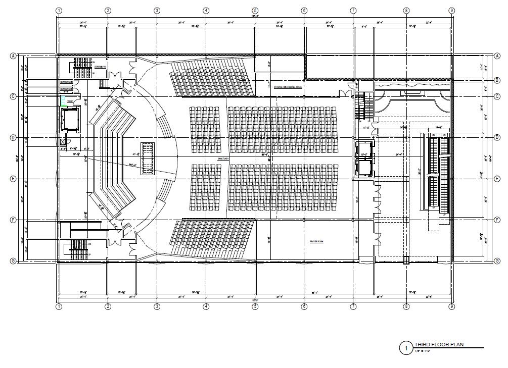 Love Gospel Assembly - floor plans